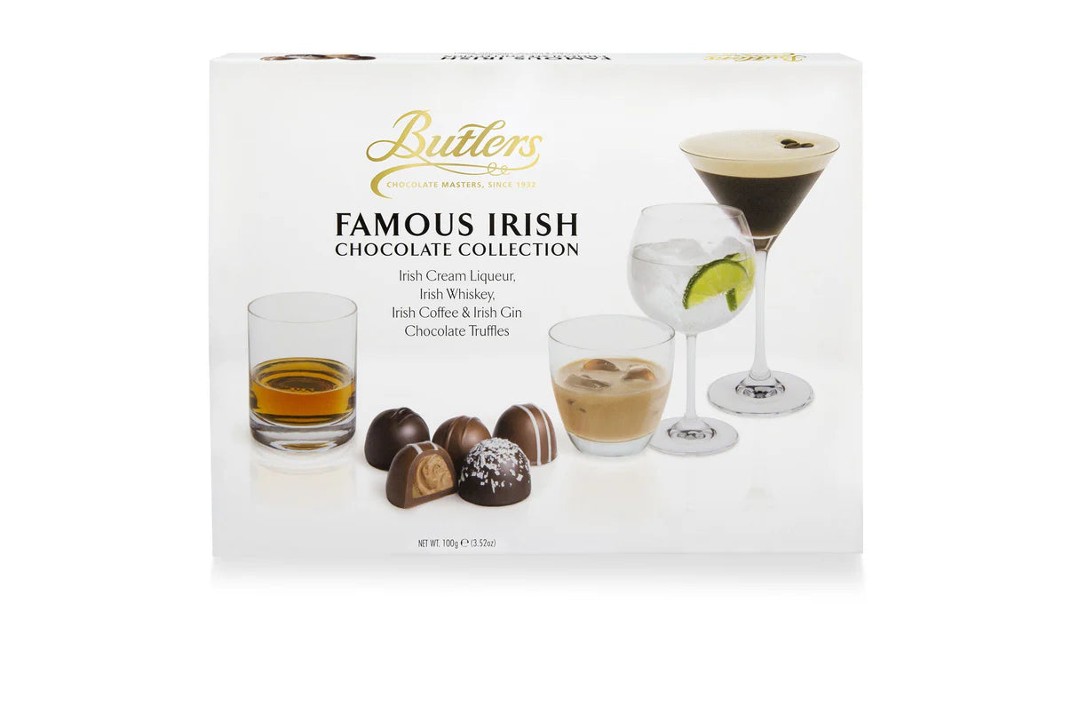 Butlers Famous Irish Chocolate Truffles Collection Box, Imported from Ireland