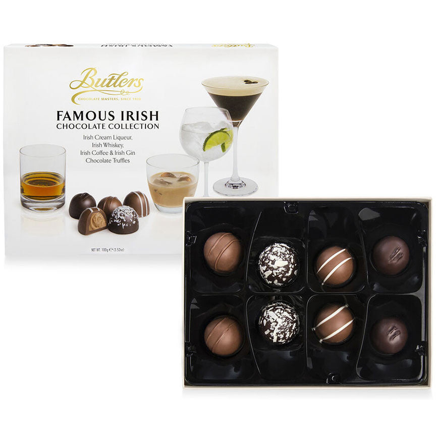 Butlers Famous Irish Chocolate Truffles Collection Box, Imported from Ireland