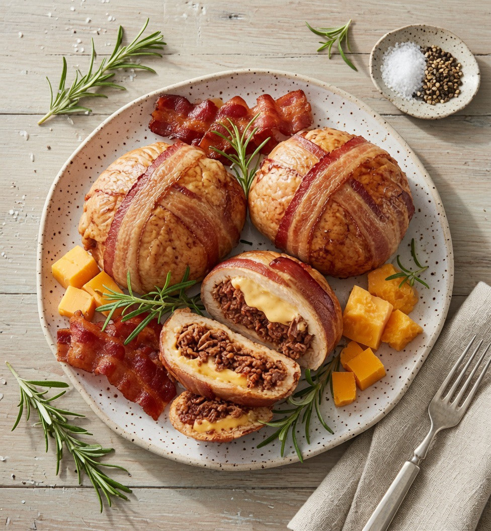 Barbecue Brisket & Cheddar Cheese-Stuffed Mesquite Chicken Breasts, 12 oz - includes 4