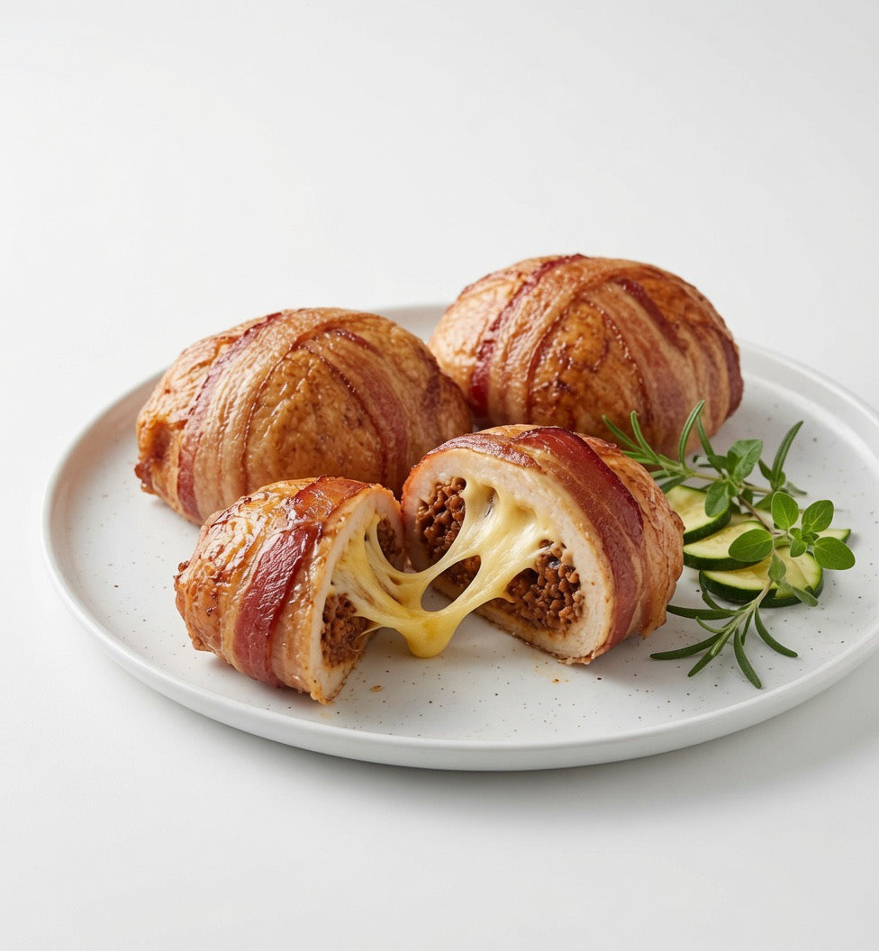 Barbecue Brisket & Cheddar Cheese-Stuffed Mesquite Chicken Breasts, 12 oz - includes 4