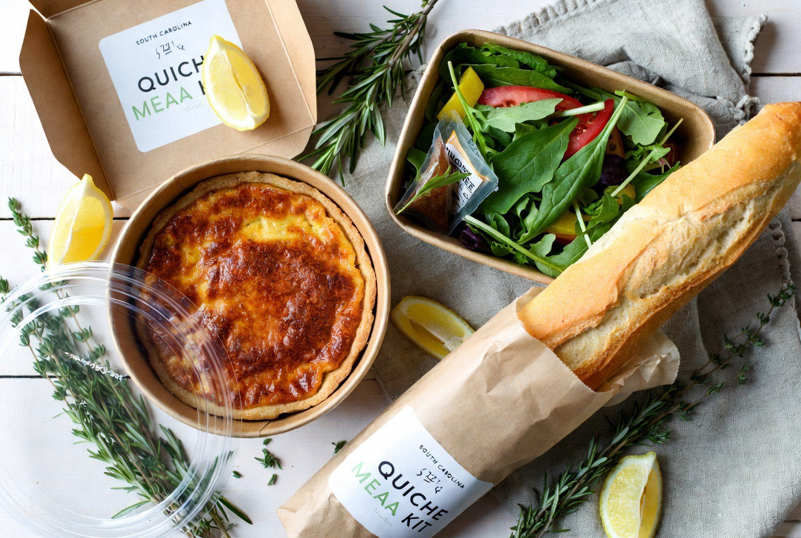 Quiche Meal Kit – Fresh, Elegant & Ready to Bake