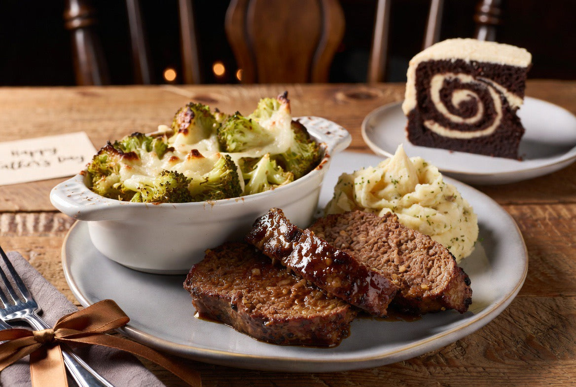 Hearty Homestyle Classic Meatloaf Dinner for Two
