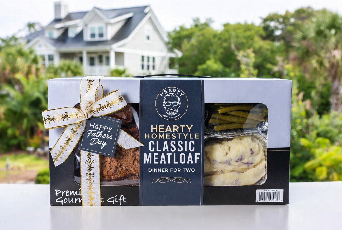 Hearty Homestyle Classic Meatloaf Dinner for Two