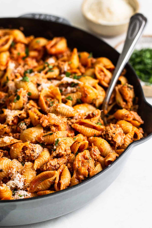 Organic Sprouted Spelt Sourdough Shell Pasta