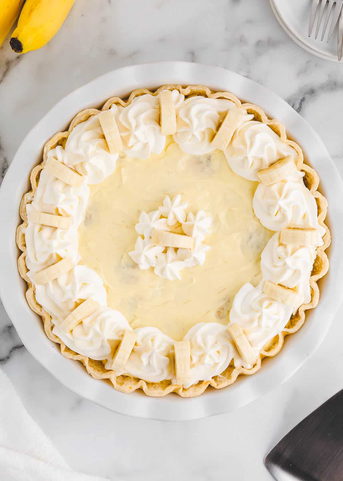The Banana Indulgence Cream Pie