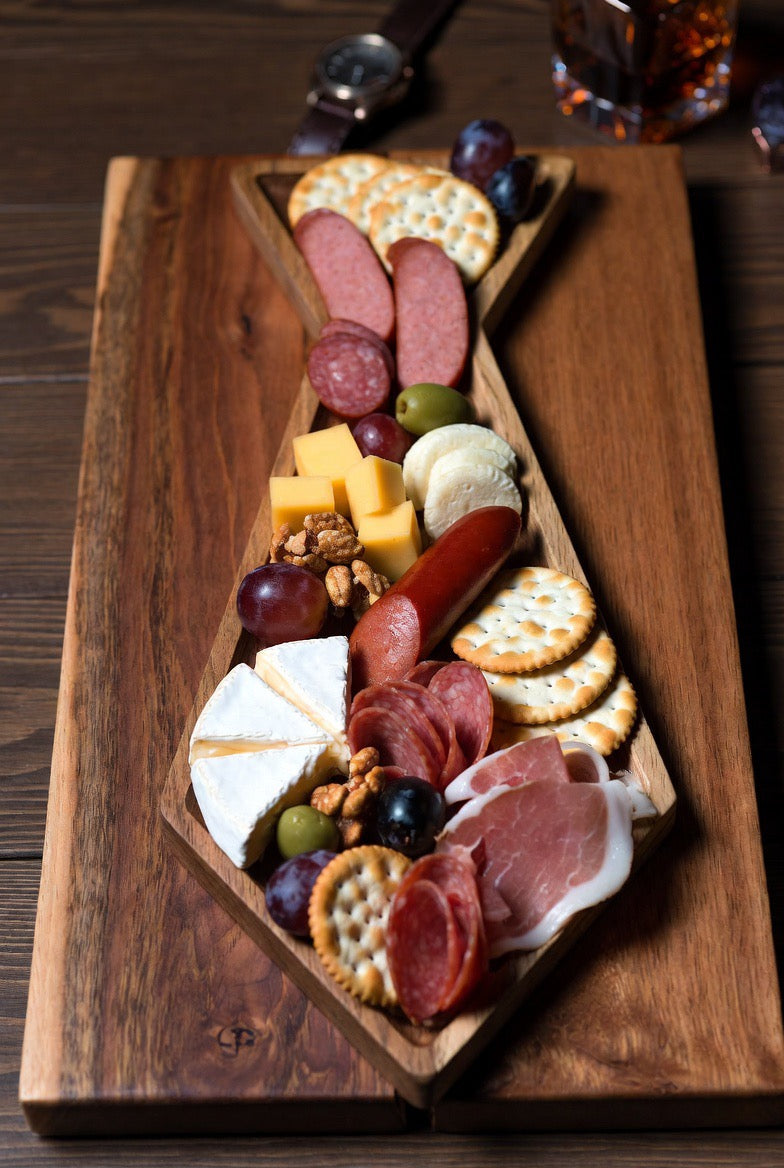 Dad’s Legendary Tie Charcuterie Board