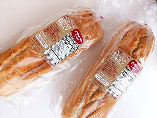 Gluten-Free Sourdough Bread, 2 XL Loaves