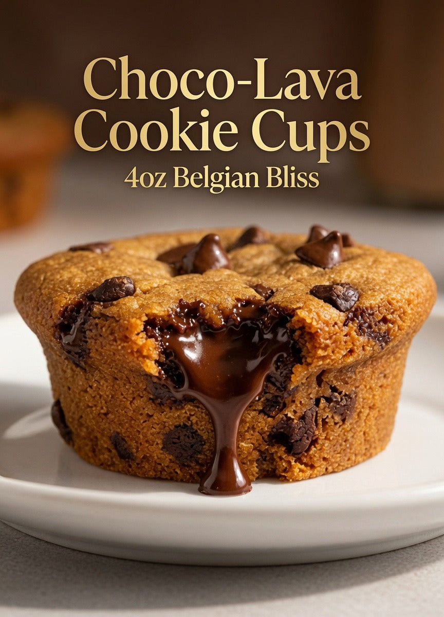 Choco-Lava Cookie Cups, 4 oz