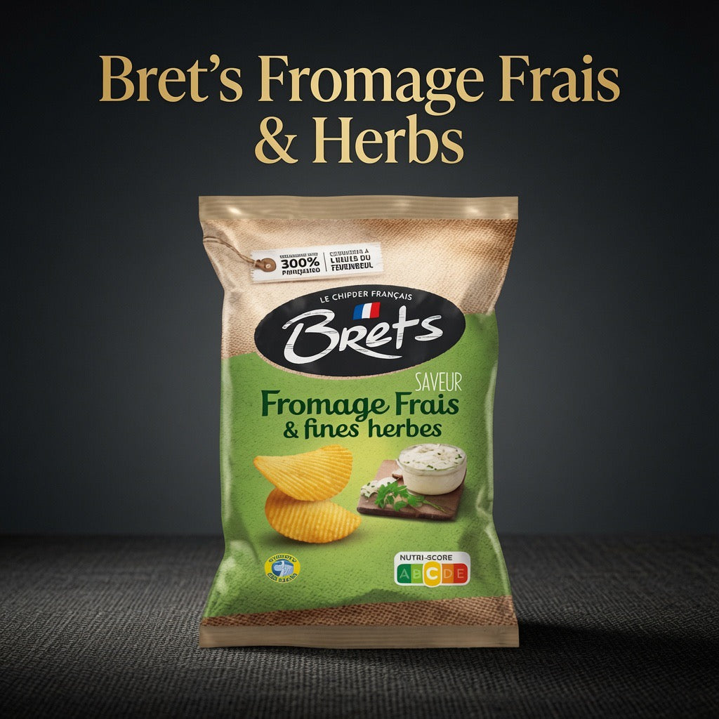 Brets French Best Sellers Potato Chips, 4.4 oz, Pack of 3