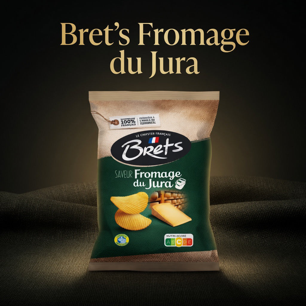 Brets French Best Sellers Potato Chips, 4.4 oz, Pack of 3