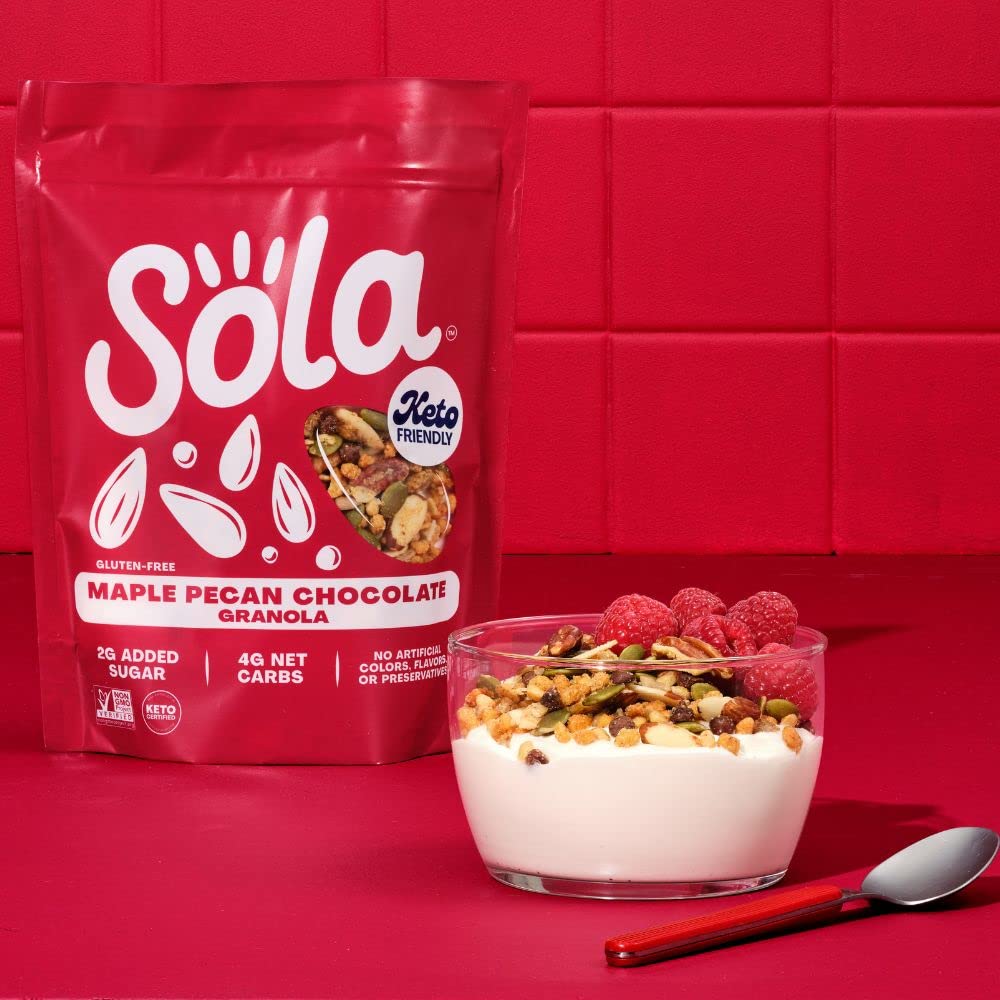 SOLA Maple Pecan Chocolate Granola