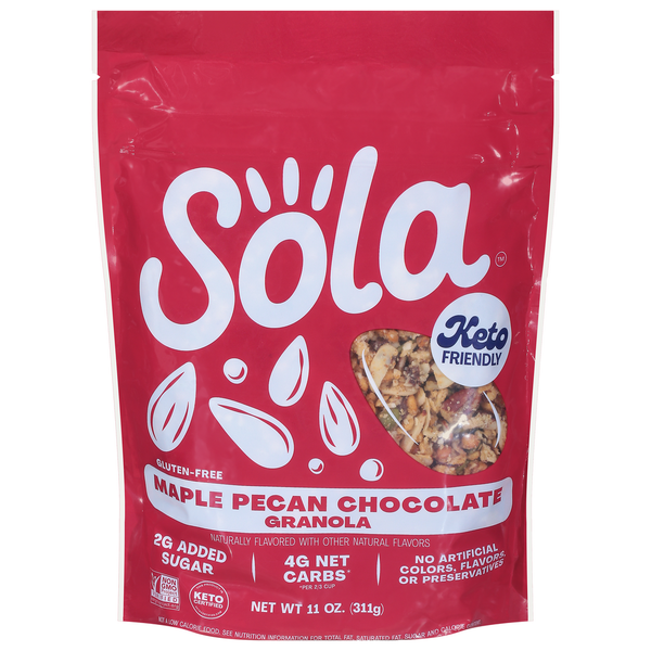 SOLA Maple Pecan Chocolate Granola