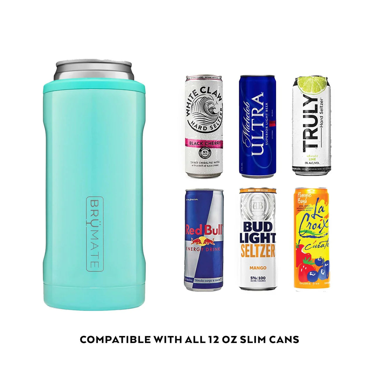 BRUMATE HOPSULATOR SLIM Insulated Can Cooler Koozie – Claw (for 12 oz Slim Cans)