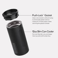 BRUMATE HOPSULATOR SLIM Insulated Can Cooler Koozie – Claw (for 12 oz Slim Cans)