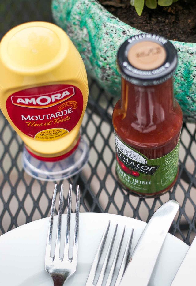 Amora Strong Dijon Mustard in Squeeze Bottle – 265g, Pack of 2
