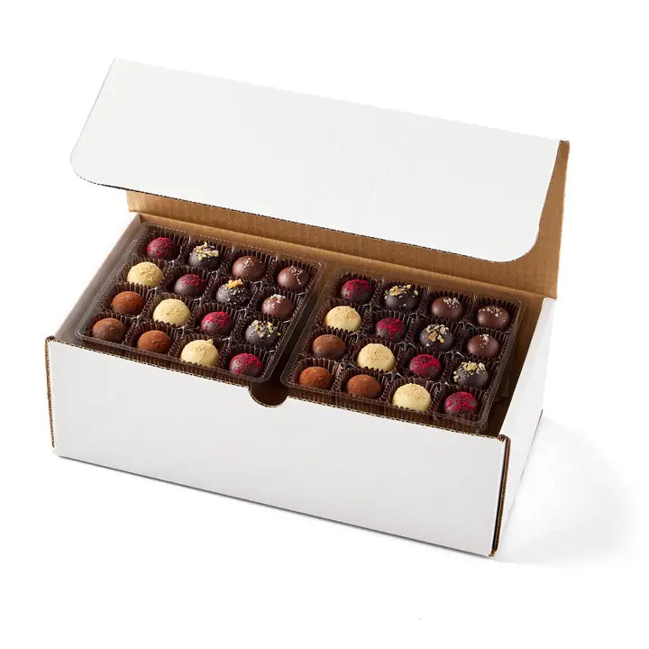 Vosges Haut-Chocolat Milk & Dark Chocolate Truffle Set – 96 Pieces, 6 Signature Flavors