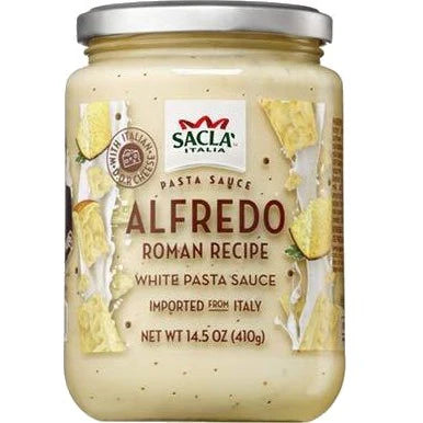 SACLA Roman Recipe Alfredo White Pasta Sauce - 410g (14.5oz)
