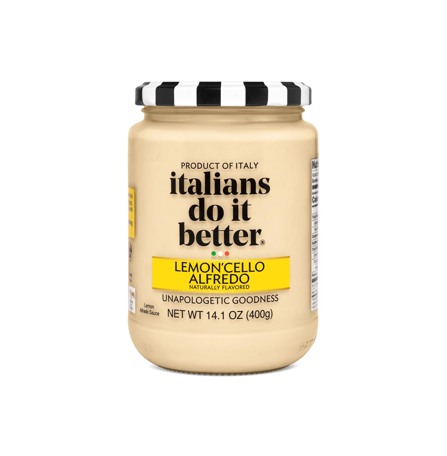 Italians Do It Better Alfredo Lemon'cello Sauce – 15 oz