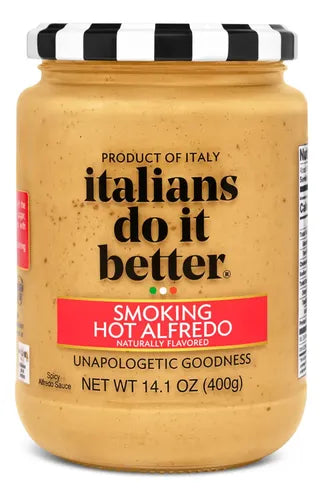 Italians Do It Better Alfredo Smoking Hot Sauce – Pack of 2