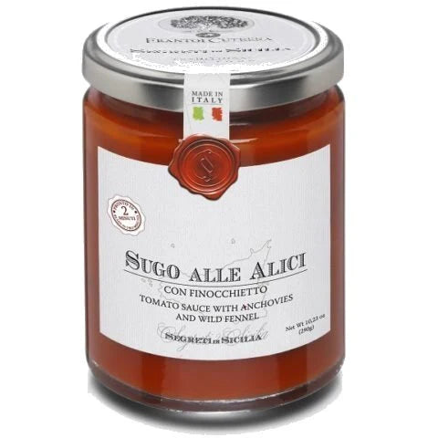Segreti di Sicilia Tomato Sauce with Anchovies & Wild Fennel – 290g