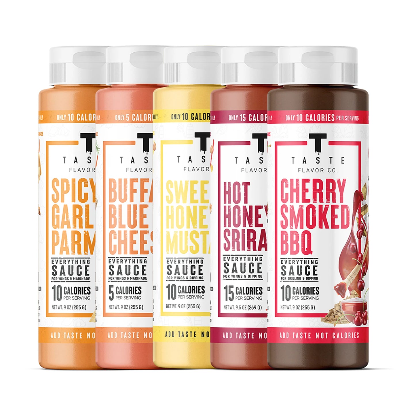 More Taste, Less Calories Sauce Bundle