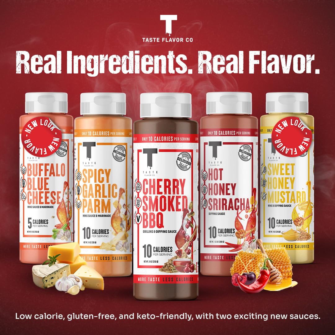 More Taste, Less Calories Sauce Bundle