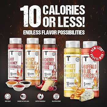 More Taste, Less Calories Sauce Bundle