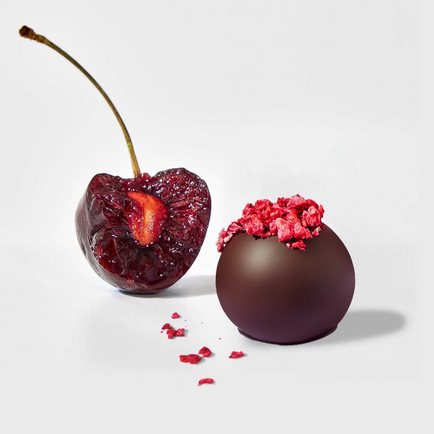 Vosges Haut-Chocolat, Dark Chocolate  Cherry Truffle Gift Box, 72% Cacao, Vegan