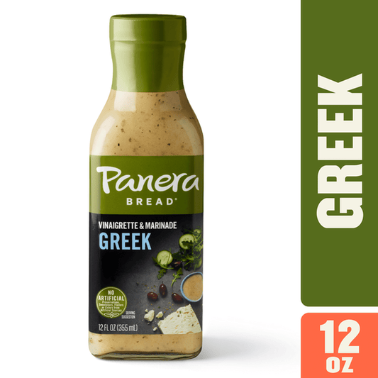 Panera Greek Dressing & Marinade, 12 oz