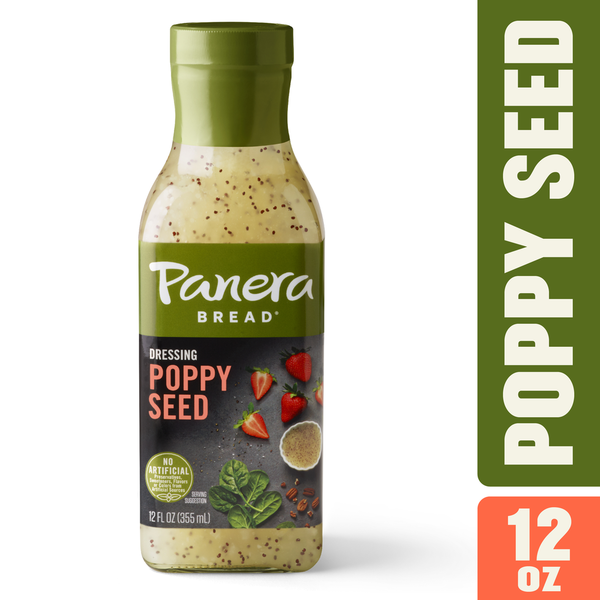 Panera Poppy Seed Salad Dressing, 12 oz