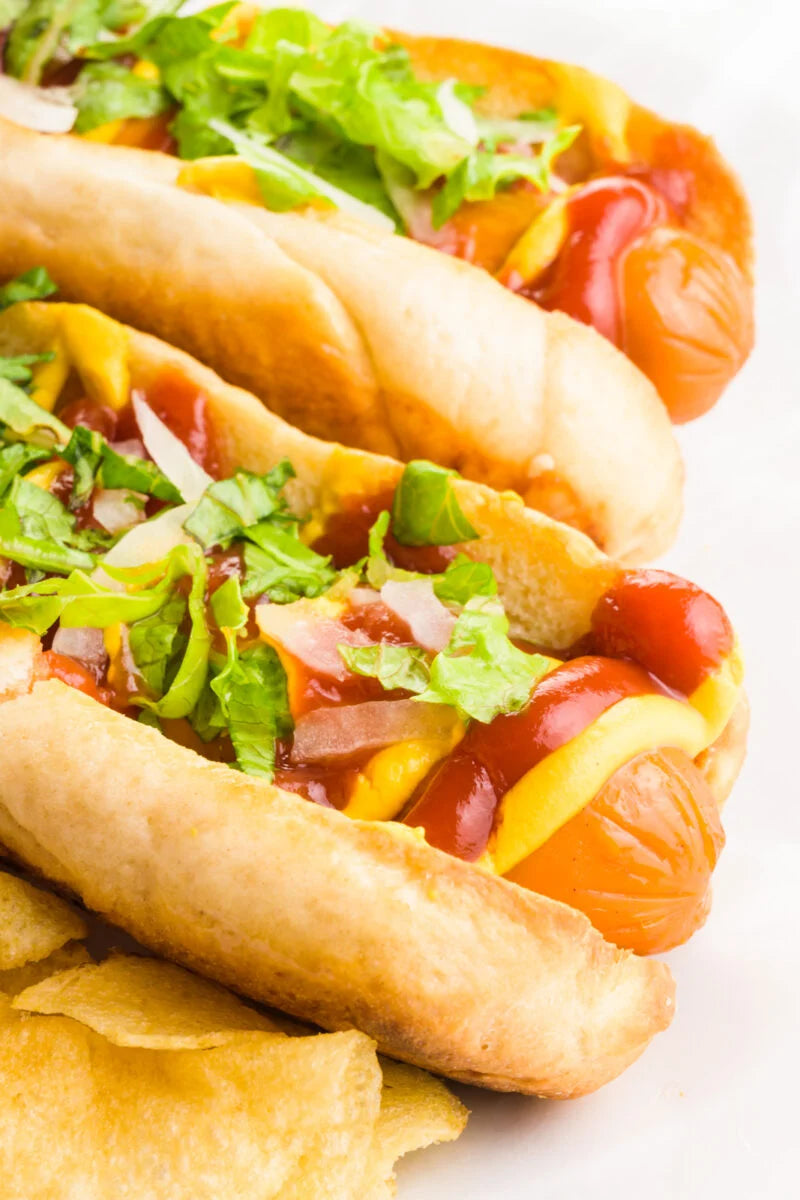 Bakery Fresh Gluten-Free Vegan Hot Dog Buns (4 Per Pack)