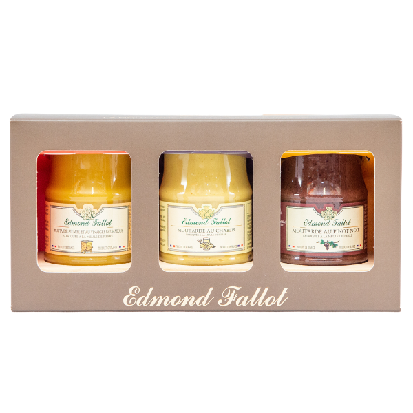 Edmond Fallot Artisan Mustard Collection Gift Pack