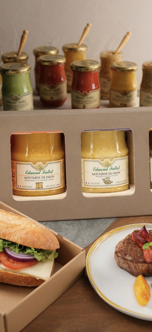 Edmond Fallot Artisan Mustard Collection Gift Pack