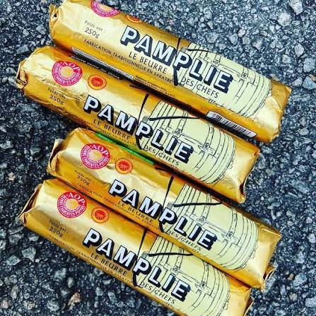 Pamplie Traditional Churned Butter Roll (8.8 oz) | French PDO | Additive-Free - Product of France