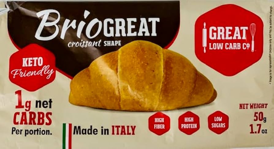 BrioGreat French-Style Low Carb Protein Croissant – 1.7 oz