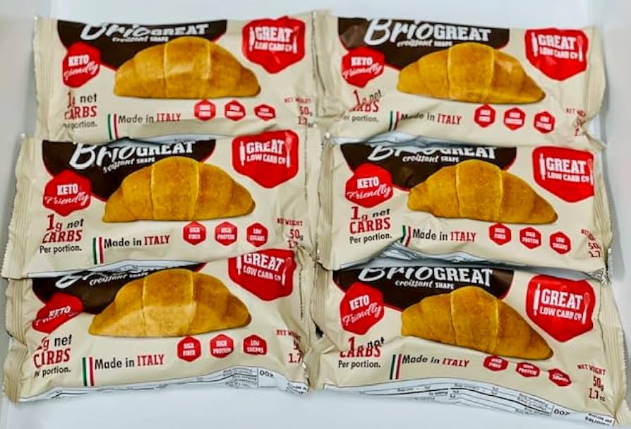 BrioGreat French-Style Low Carb Protein Croissant – 1.7 oz