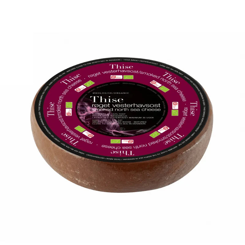 Thise Danish Smoked North Sea Cheese (Vesterhavsost) 3.5 lb