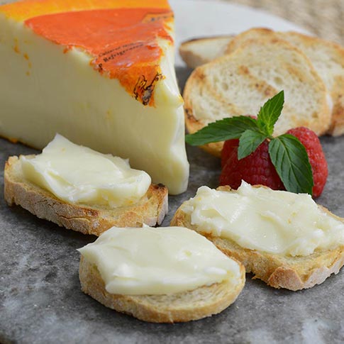 Port Salut Semi-Soft Ripened Cheese Wheel