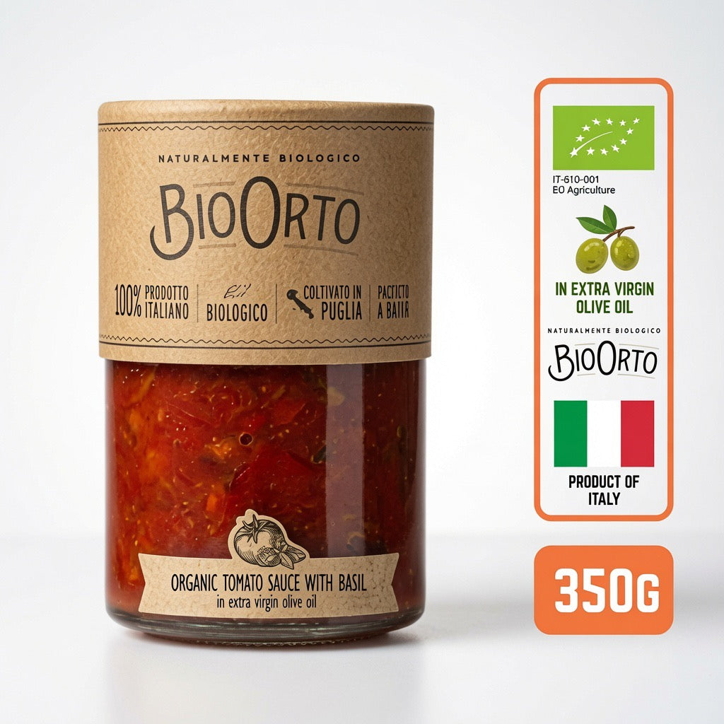 Bio Orto Organic Ortolana Vegetable Sauce, 350g (12.3 oz)