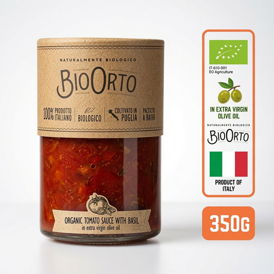 Bio Orto Organic Ortolana Vegetable Sauce, 350g (12.3 oz)
