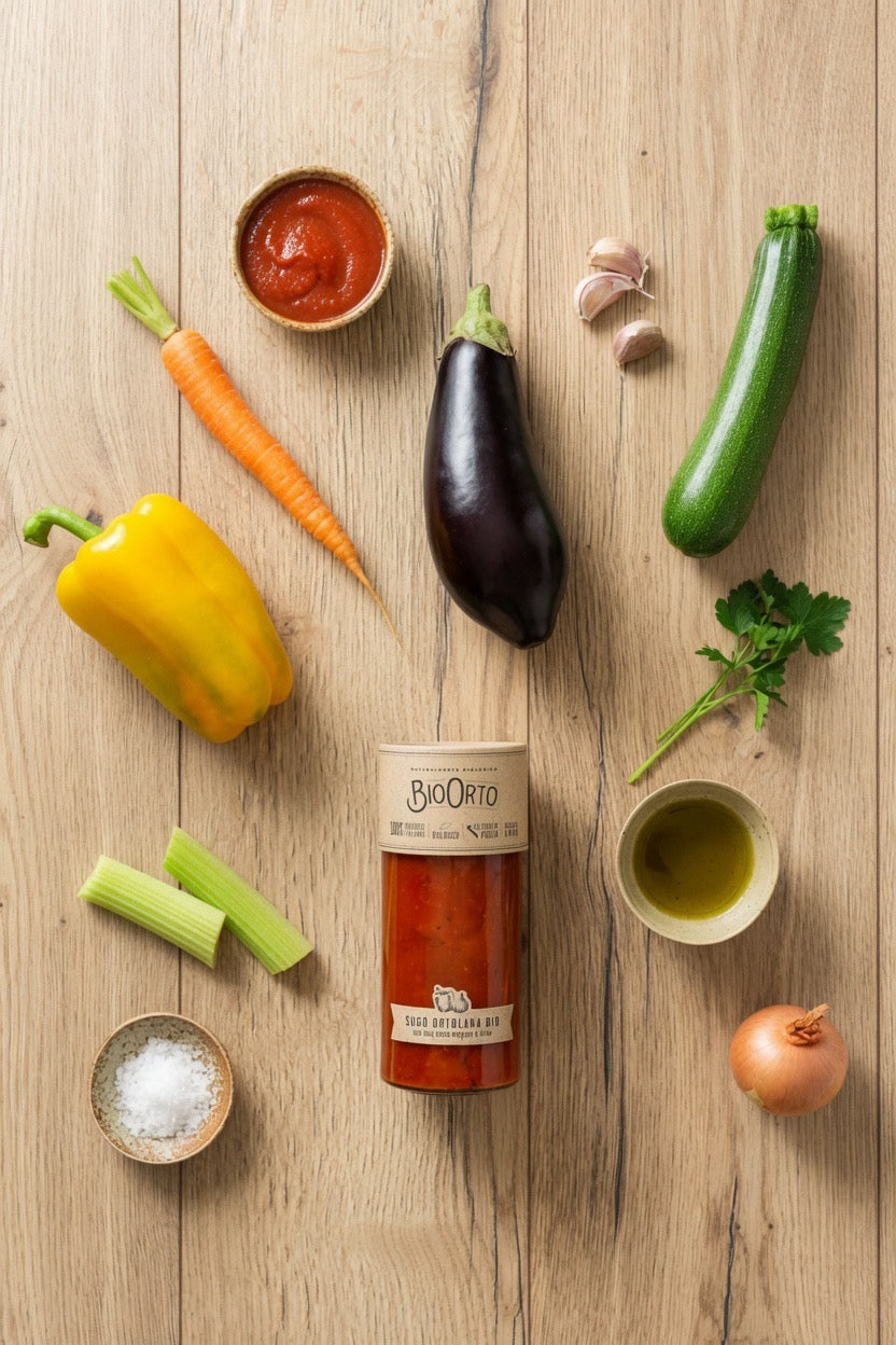 Bio Orto Organic Ortolana Vegetable Sauce, 350g (12.3 oz)