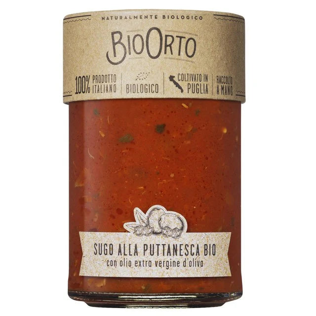 Bio Orto Organic Puttanesca Sauce, 350g (12.3 oz)
