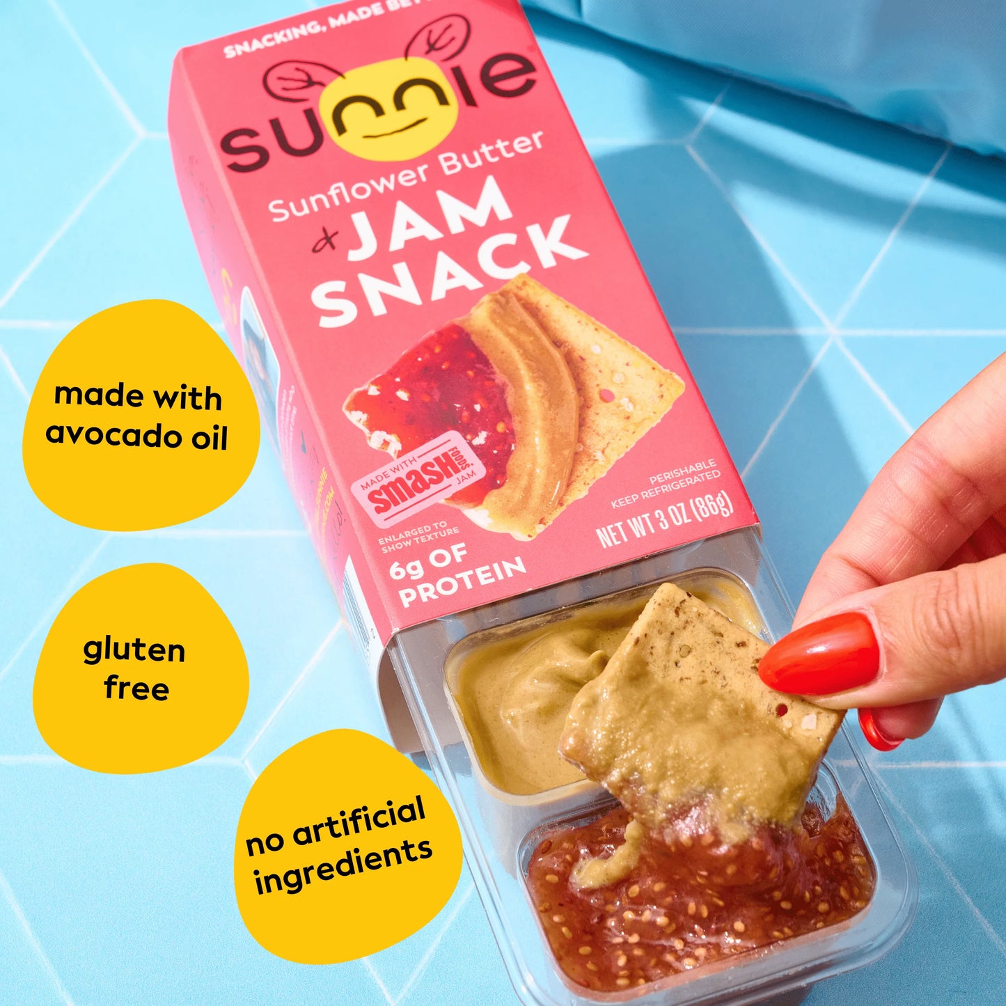Strawberry Jam Snack - 8 Pack