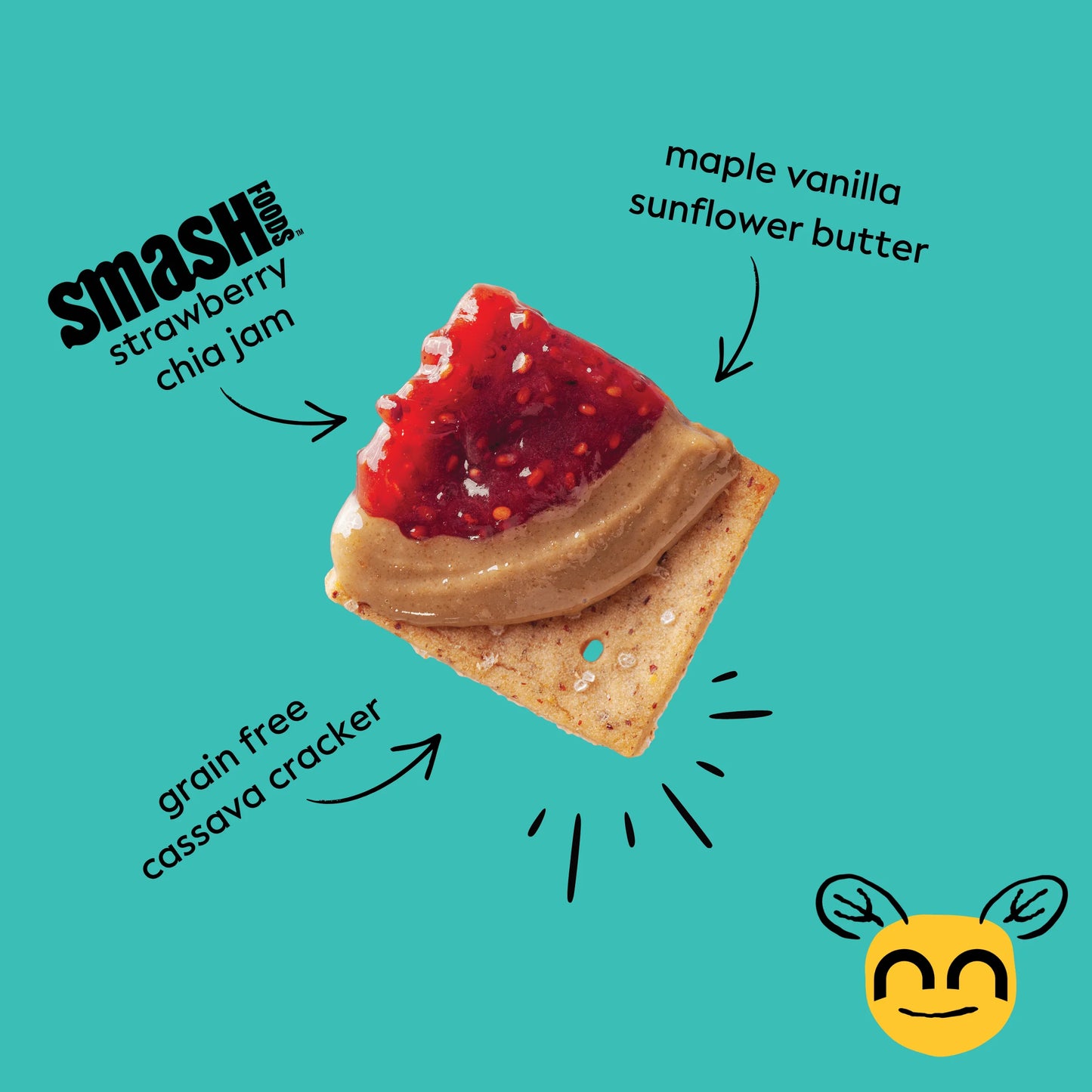 Strawberry Jam Snack - 8 Pack