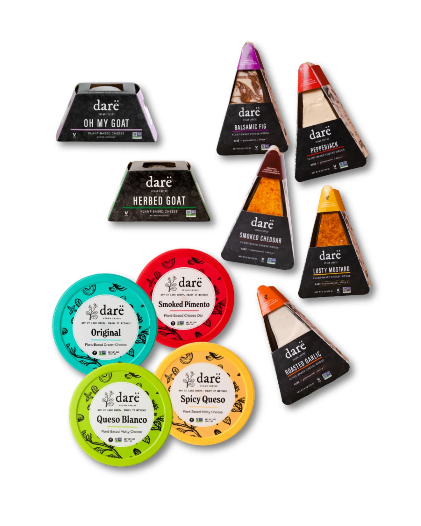 Plant-Based Dairy-Free Cheese Dips Variety Pack, Dippin’ Delicious!