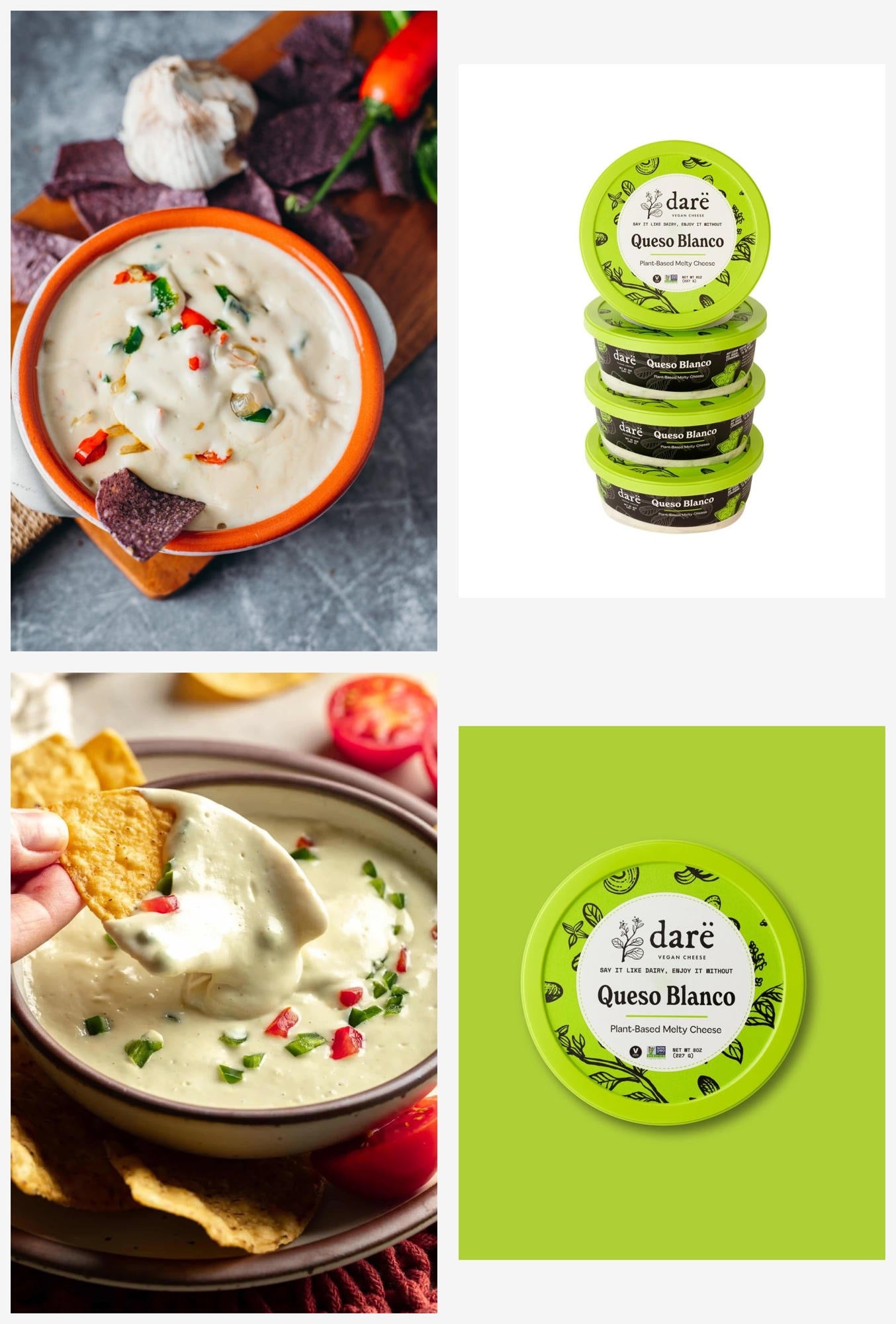 Vegan Queso Blanco Dip, Mild, Creamy, and Absolutely Addictive!