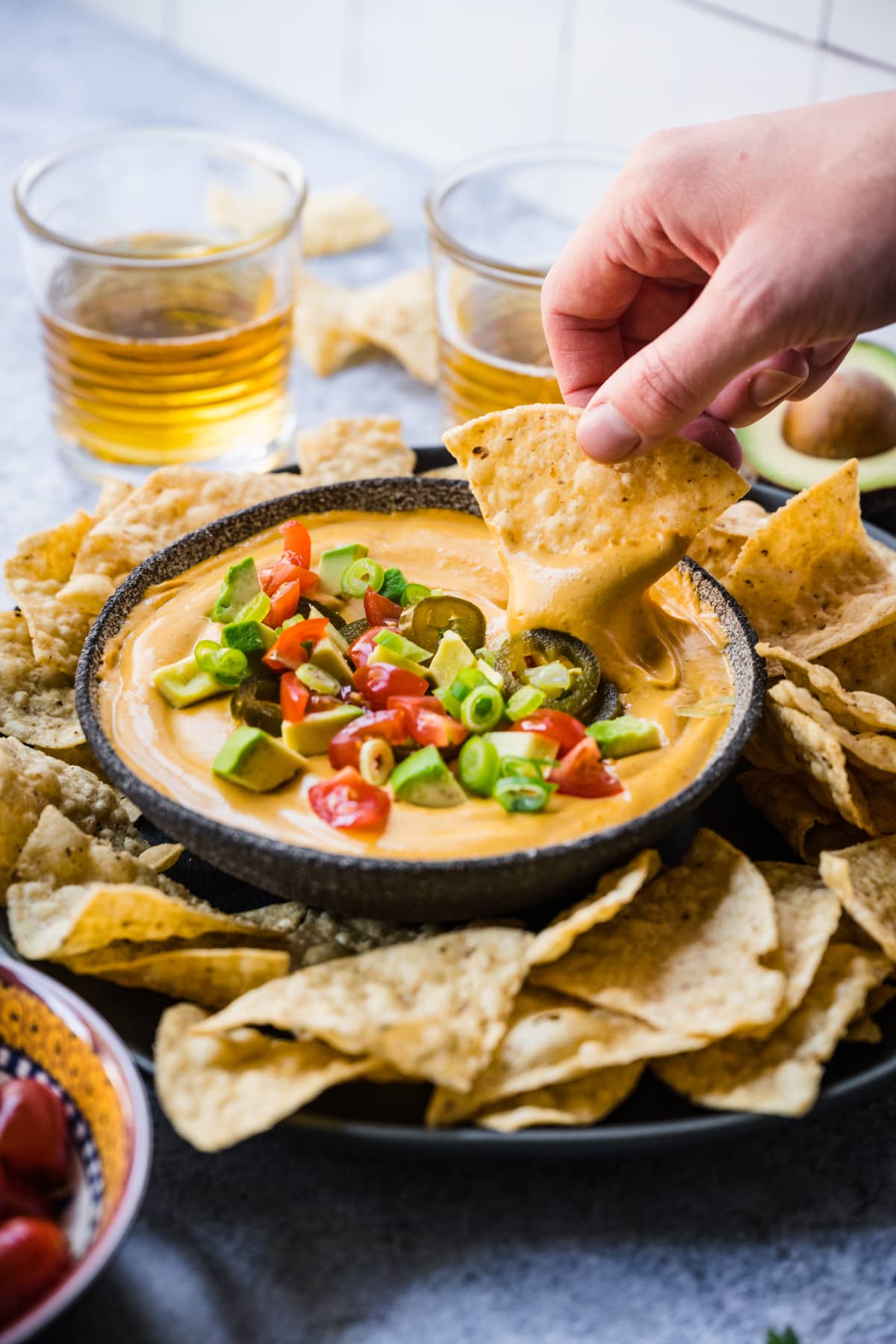 Vegan Spicy Queso Dip, Absolutely Addictive!