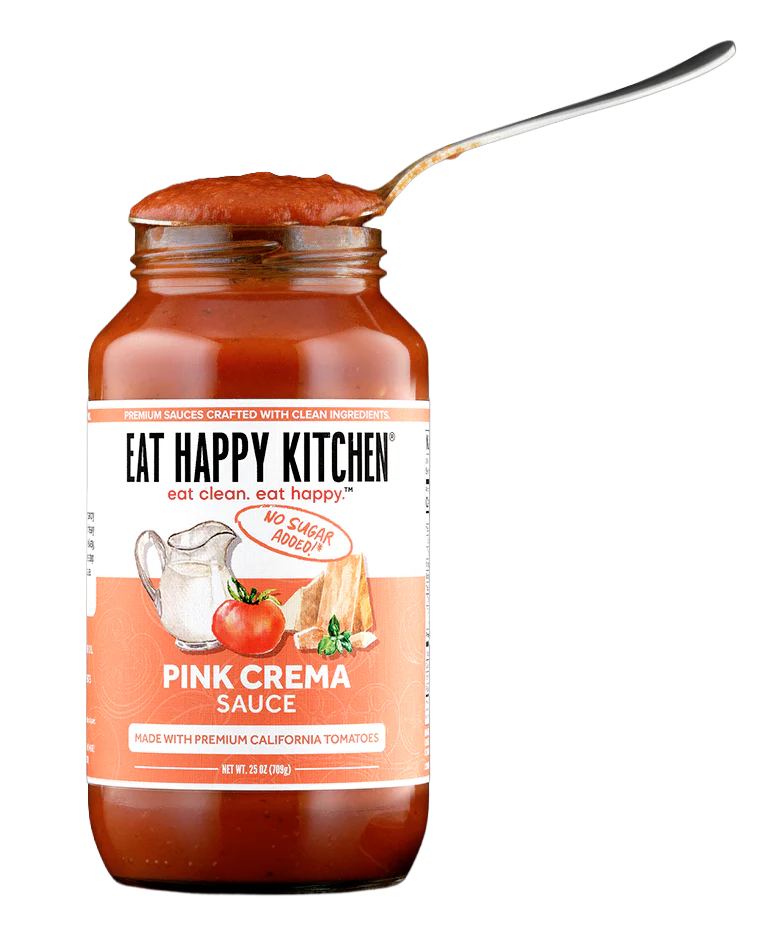 Eat Happy Kitchen Sauce Variety Quad Pack Marinara • Arrabbiata • Pink Crema • Puttanesca, Gluten Free