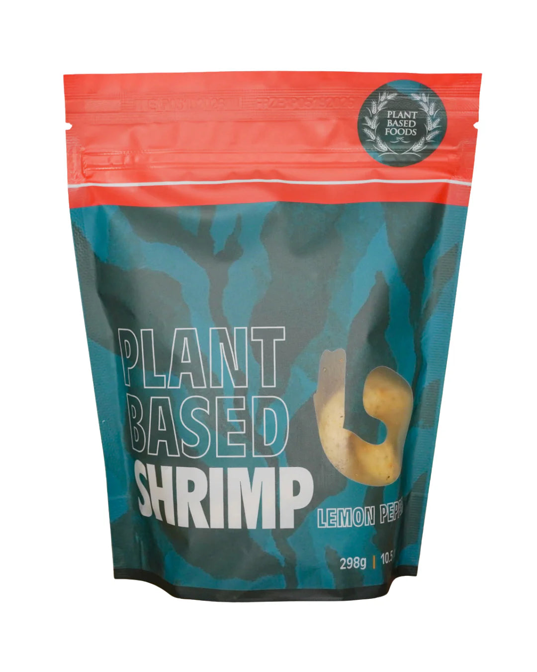 Breaded Lemon Pepper Vegan Shrimp, Plant-Based Gourmet Seafood Alternative