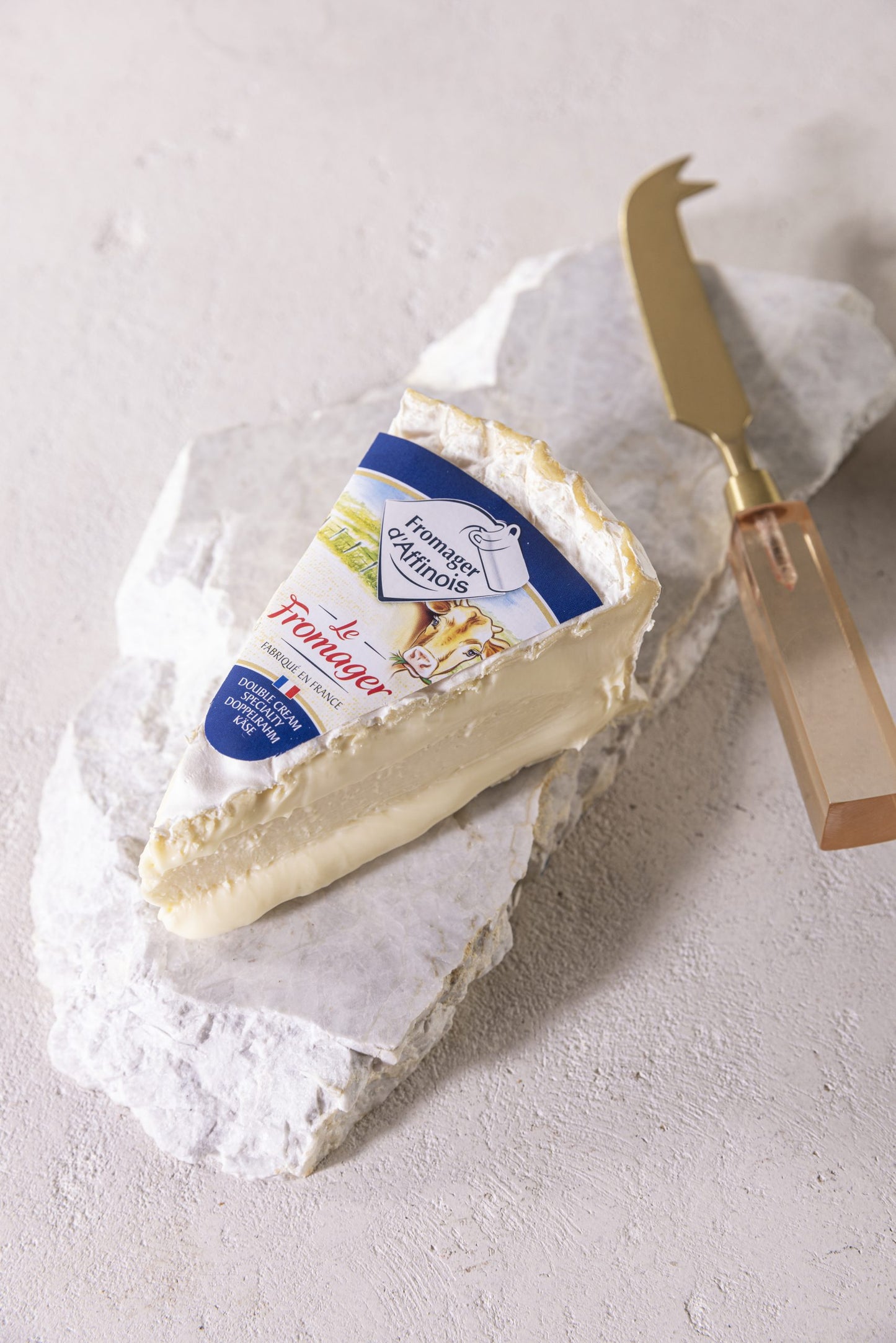French Fromager d'Affinois - Brie's Plump, Ultra-Creamy Cousin